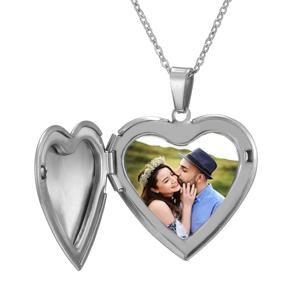 TEMU 맞춤형 사진 하트 펜던트 목걸이 - 개인화 이미지 주얼리, 어머니, 아내, 여자친구를 위한 감성 선물, 특별한 날과 크리스마스 선물로 적합