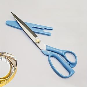 TEMU 전문가용 헤비듀티 패브릭 가위 - 8인치 날카로운 블레이드, 재봉틀, 공예 및 사무용 인체공학적 핸들 - 핑크 인조 가죽 & 의류 가위, 홈, 재단, 패션 디자인, 공예 절단 도구 | 스타일리시한 바느질 도구 | 스테인리스 스틸 블레이드, 재봉용 패브릭