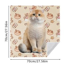 TEMU 1개, [다기능 매직 스티키 천] 귀여운 만화 고양이 발자국과 물고기 패턴이 있는 휴대용 카메라 가방, 자가 접착식 애완 동물 및 접이식 패브릭 수납 가방, 보석 정리함, 여행 액세서리, 컴팩트 패키징, 사랑스러운 디자인
