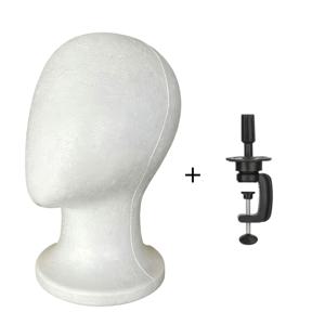 TEMU 4개 성인용 얼굴 없는 마네킹 헤드, 다기능 폼 가발 헤드, 크리스마스 디스플레이 헤드, 독특한 질감, 안정적이고 내구성 좋음. 안경, 모자, 가발 및 기타 장식품을 살롱 및 가정 환경에서 전시하는 데 적합