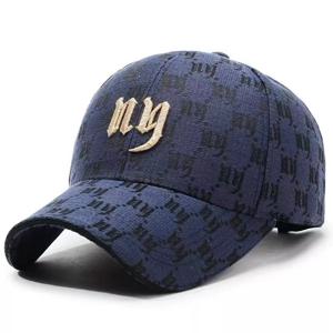 TEMU 1 여성용 NY 야구모자, 조절 가능한 아웃도어 패션 캐주얼 모자 - 봄, 가을, 여행, 비치 파티용
