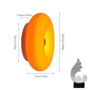 TEMU 장식용 LED 분위기 벽/탁상 램프, 벽등 또는 탁상등으로 사용 가능. 간편하고 심플한 설치. USB 충전, 터치 스위치, 무단계 3색 온도 조광 기능 포함. 조리대, 벽, 데스크탑에 적합. 방, 거실, 침대 옆, 현관, 복도, 휴일 파티, 분위기 장식용으로 이상적