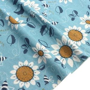 TEMU 프린트 고품질 리넨 원단 1개, 50x150cm(19.68x59인치), 퀼트링, DIY 재봉, 소파, 커튼, 가방, 쿠션, 베개 커버, 가구 커버 등에 사용! 핸드메이드 원단