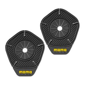TEMU 2개 MOMO 자동차 와이퍼 암 홀 보호 패드 장착 - 방진 및 방설 와이퍼 씰 보호 패드, 앞유리 보호대, 잎사귀 잔해 제거 디자인, 차량 보호, 차량용 액세서리