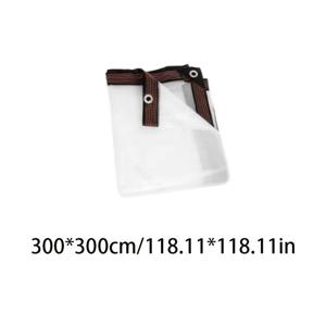 TEMU 두꺼운 투명 방수 ター프 주문 시 랜야드 증정품 포함. 고밀도 폴리에틸렌 소재로 제작된 이 야외용 다기능 비옷은 물과 햇빛에 대한 이중 보호 기능을 제공합니다. 정원 차광, 안뜰 비보호, 캠핑 텐트와 같은 다양한 상황에 적합하며 오래 사용할 수 있도록 제작되었습니다!