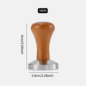 TEMU 58mm 53mm 51mm 커피 템퍼 도징 링 포르타필터 홀더 커피 프레스 매트 바스켓 도구 세트, 가정용 바리스타 추가 키트