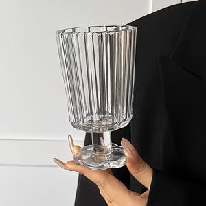 TEMU 1/2/4/6/8개입, 간편한 투명 꽃 유리 컵, 카푸치노, 차, , 주스, 우유, 아이스 아메리카노, 칵테일, 와인 및 가족 아침 식사에 적합, 가정, 바 및 레스토랑에 이상적