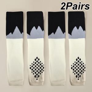 TEMU 러닝용 레그 슬리브 2켤레, 얇은 봄/여름 여성용 스포츠 양말, 스포츠, 줄넘기, 피트니스, 등산, 사이클링용 전문가용 압박 스타킹