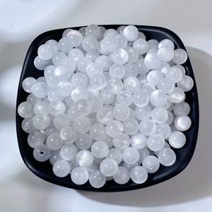 TEMU 26개입, 8mm, 모조 고양이 눈 보석, 원형 비즈, 주얼리 제작 용품, 루스 비즈, 팔찌 비즈, 비즈, 머리끈, 폰 체인, 팔찌, 목걸이, 액세서리 재료