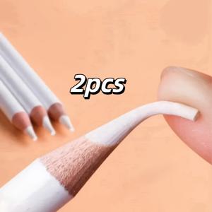 TEMU 창의적인 펜 모양 지우개 2개, 드로잉용, 내구성 좋은 지우개형 스케치 및 드로잉 도구 - 전문가용 미술용