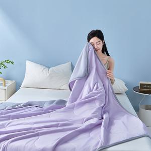 TEMU 초극세사 시원한 여름 ฤกาษา 퀼트 1개, 여름 시원한 ฤกาษา 이불, 에어컨 담요, 경량 ฤกาษา 퀼트, 침대 커버 담요, 쿨링 담요, 기숙사, 침실, 소파, 사무실용