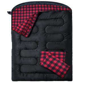 TEMU 캠핑용 침낭 2인용 침낭