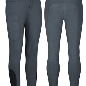 TEMU 전문가용 남성용 승마 바지 풀 실리콘 미끄럼 방지 승마 스포츠 바지 탄성 속건 승마 바지 멀티 포켓 사이클링 바지