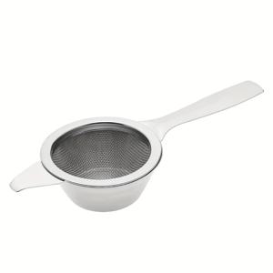 TEMU 컵 받침대 포함 티 스트레이너, 고밀도 체 필터, 커피 필터, 주스 스트레이너, 두유 여과망