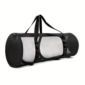 TEMU 오버사이즈 메시 스쿠바 다이빙 가방, 80Cm 대형 장비 백팩 (수영 플롭퍼 및 스노클링 장비용), 내구성 좋은 여행 다이빙 가방