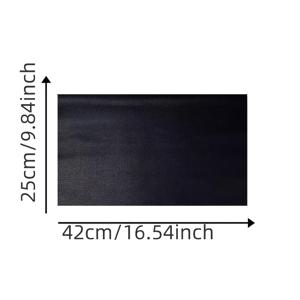 TEMU 1개 검정색 리치 패턴 천연 양피부, 두께 0.6mm, 마우스 패드, 데스크탑 매트, 장식 그림에 적합, 귀걸이, 가방, 휴대폰 케이스, 지갑, 핸드백, 가죽 신발, 클러치, 플래너에 사용 가능