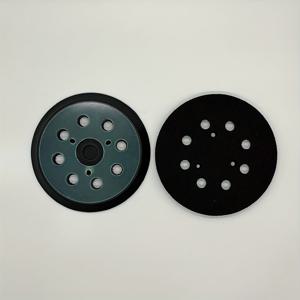 TEMU 2개입 5인치 8홀 교체용 샌더 패드, 125mm 8홀 面。钩 및 고리식 궤도형 샌더 패드, Makita BO5041 DB0180 M9202B M9204B용, 3개의 나사 구멍이 있는 샌더 부품. 샌더 패드 교체용, 자체 접착 사포 트레이/백킹 패드