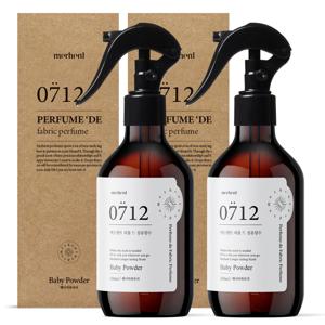 TEMU 1+1 메르헨트 퍼퓸 섬유탈취제 룸스프레이 250ml 7종향 섬유향수 드레스퍼퓸 침구 패브릭 홈