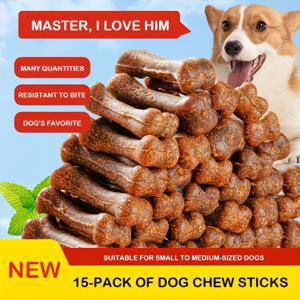 TEMU Dog Chew Sti Suitable for Small to Medium Dogs - Dental Cleaning Teeth Cleaning Toy with Chewable Chew Stis, Puppy Teething & Boredom for Puppies, Chewable for /Outdoor Play