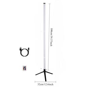 TEMU 인텔리전트 RGB LED 코너 플로어 램프, 리모컨 기능 포함, 독립형 플라스틱 램프 스트립 + USB , 5가지 조명 색상 모드 변경, 무선 디자인, 거실 장식에 매우 적합, 모던 장식용 지능형 램프, 컴퓨터 액세서리 주변기기, 새해, 크리스마스, 할로윈, 밸런타인데이를 위한 최고의 선물. 지능형 램프