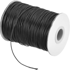 TEMU GDGDSY 팔찌 만들기, 비즈 공예 및 DIY 공예용 왁싱 코드 - 1mm 왁싱 폴리에스터 끈, 175야드 왁싱 왁스 코드, 주얼리 제작용, 비신축성 왁싱 왁스 끈, 비즈 용품용, 공예용 왁싱 실