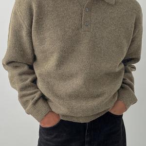 TEMU 가을 겨울 신상 남성 폴로넥 스웨터 탑, 라운드넥 캐주얼 패션 남성 풀오버, 남성 스웨터, 남성 티셔츠, 남성 의류 프로모션, 티셔츠, 남성 스웨트셔츠, 남성 겨울 스웨터, 남성 의류, 남성 겨울 재킷, 스웨터, 니트