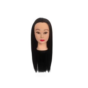 TEMU 긴 직모 인조머리 마네킹 헤드 - 헤어스타일링 교육, 땋기 및 메이크업 연습용으로 이상적인 선택 | 미용실, 헤어살롱 및 개인용으로 적합