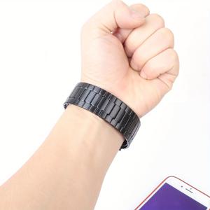 TEMU Iwatch Ultra 2 49mm 44mm 42mm 45mm 41mm 38mm 스테인리스 스틸 밴드용 탄성 시계줄 Iwatch Series 6 5 4 3 Se 확장 럭셔리