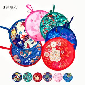 TEMU 휴대용 접이식 선풍기 - 꽃무늬 여행용 컴팩트 팬 (빨강/파랑/틸/주황/베이지/흰색/검정), 가벼운 원단으로 홈, 오피스, 파티, 야외 활동에 적합 - 우아한 장식 및 기능성 냉각 팬, 파티 필수품, 예술적 디자인, 내구성 있는 구조, 사무직 종사자, 홈 데코, 스타일리시 액세서리, 통기성 소재