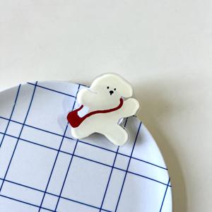 TEMU 2D 평면 갈색과 흰색 소형 동물 캐주얼 데일리 백팩 폰 케이스 스탠드, 접착식, 다양한 패턴, 창의적인 선물, 친구와 가족을 위한, 2D 평면