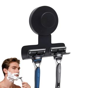 TEMU 헤비 듀티 7kg 스테인리스 스틸 흡착 컵 면도기 홀더 (샤워용) - 304 스테인리스 스틸 욕실 벽걸이, 타월, 수세미, 다용도 후크를 위한 손상 없는 탈착식 후크