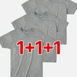 TEMU (1+1+1)( 3장세트! ) 남녀공용 30수 라운드 면 반팔 티셔츠(U6QPST28) ㅡ 데일리 스포츠웨어ㅣ면티ㅣ기본티
