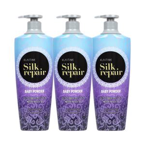 TEMU 엘라스틴 실크리페어 컨디셔너 550ml X 2개 (샤이닝골드 / 베이비파우더 / )