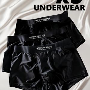 TEMU 남성용 아이스 섬유 드로즈, 광택 소재, 편안한 디자인, 부드러운 원단, 다양한 색상, 통기성, 편안함, 데일리 및 스포츠, 여름, 봄에 적합
