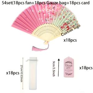 TEMU 24개/39개/54개 맞춤형 이름 및 기념일 각인, 웨딩 파티 선물용 우아한 접이식 패브릭 부채, DIY 장식 액세서리, 여성용 스타일, 어머니날, 발렌타인데이, 크리스마스, 추수감사절, 웨딩 신부/신랑 들러리 선물에 이상적