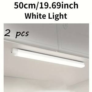 TEMU 2개 팩 충전식 LED 모션 센서등, 무선 캐비닛 하부 조명 (자석 스트립 포함), USB 충전 스마트 옷장 조명 (주방 캐비닛, 계단, 복도 및 옷장용)