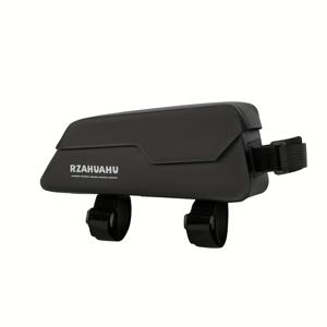 TEMU 자전거용 자석 뚜껑 탑튜브백, 볼트 장착식 및 스트랩 포함 MTB 로드바이크용 내구성 있는 프론트 프레임 구조형 가방