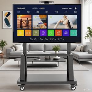 TEMU FANOBO 티 비 거 치대 tv거치대 32~75인치 티비스탠드적용 70KG 하중 이동식TV 이동식 tv 거치대