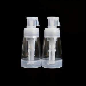 TEMU 2개 6.1Oz 스프레이 병 세트 - 휴대용 및 리필 가능 - 헤어 스타일리스트에게 이상적 - 투명한 용량 표시가 있는 투명 바디, 네일 및 헤어에 적합, 휴대용