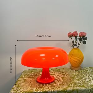 TEMU 모던 LDE 버섯 테이블 램프. 클래식한 외관, USB 전원/3가지 색상 밝기 조절, 서재/거실/침실/침대 옆, 독서, 장식용 디스플레이에 적합