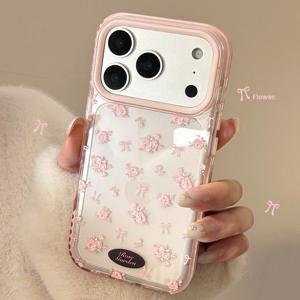 TEMU Apple 아이폰 16 Pro Max용 크러쉬드 플라워 케이스, 아이폰 17용 낙하 방지 케이스, 아이폰 15용 풀커버 케이스, 아이폰 14용 투명 마그네틱 케이스, 아이폰 13용 소프트 케이스, 아이폰 12용 케이스