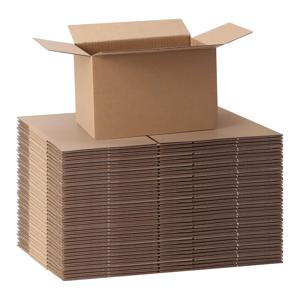 TEMU 소규모 사업용 대량 배송 상자, 30개, 20개, 또는 10개 팩으로 구매 가능, 크기: 6X4X3인치 또는 15.2X10.2X7.6cm, 포장 및 우편용 골판지 상자