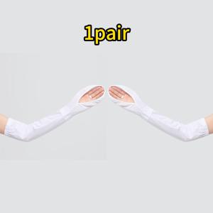 TEMU 여성용 여름 야외 운전 및 사이클링 팔토시, 미끄럼 방지, 통기성 아이스 섬유 원단 장갑, 터치스크린 호환