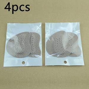 TEMU 4개입 고급 가죽 앞발 패드, 부드러운 쿠션, 땀 흡수 및 통기성, 방수 및 내마모성, 자가 접착 반 사이즈 패드, 샌들 및 하이힐에 적합, 충격 흡수 및 슬림 디자인, 부드럽고 가벼운 패딩