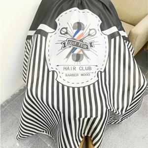 TEMU 대형 미용 가운, 전문가용 이발 가운, 조절 가능한 목단 미용 가운, 미용 용품