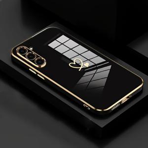 TEMU 폰 케이스: 러브 도금 TPU 젤 케이스 충격방지 초슬림 크롬 TPU 소프트 케이스 삼성 갤럭시 A17 S25FE A16 A26 A36 A56 A15 A25 A35 A55 S24 S24Plus S24FE S23FE S25 S25Plus S25Ultra 케이스