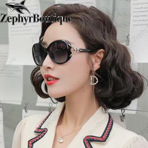TEMU 【Zephyr】2026년 신형 여성 편광 선글라스, 큰 얼굴 날씬해 보이는 선글라스, 고급감 우아한 패션 아웃도어 선글라스