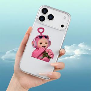 TEMU 폰 케이스: 헤드폰과 꽃다발 패턴의 핑크 베이비 폰 케이스, 및 우아함, 미끄럼 방지, 노란색 방지 및 내마모성 매트 질감. 폰 케이스 도매 소스, UV 인쇄. 아이폰 17, 16, 15, 14, 13, 12, 11에 적합. 슈퍼볼 스포츠 요소, 부활절 선물, 라마단 선물, 데이 선물, 생일 선물. 친구, 가족, 또는 남자친구를 위한 깜짝 선물