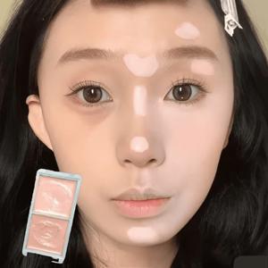 TEMU Cappuvini듀얼 믹스 밤 입체 윤곽 연출 투명한 수분 광채
