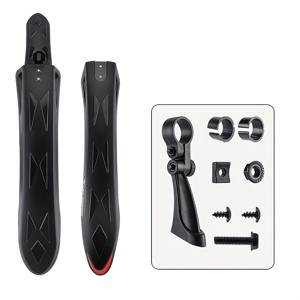 TEMU WEST BIKING 자전거 펜더 조절식 자전거 머드가드 26-27.5인치 산악 로드 빠른 분해